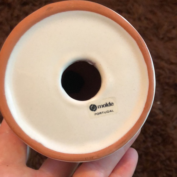 Molde Portugal tall candlestick holders. - Picture 4 of 5